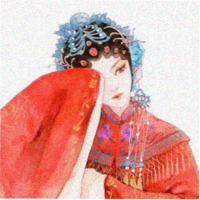 读者溪行的头像，手写笔记与台灯插画
